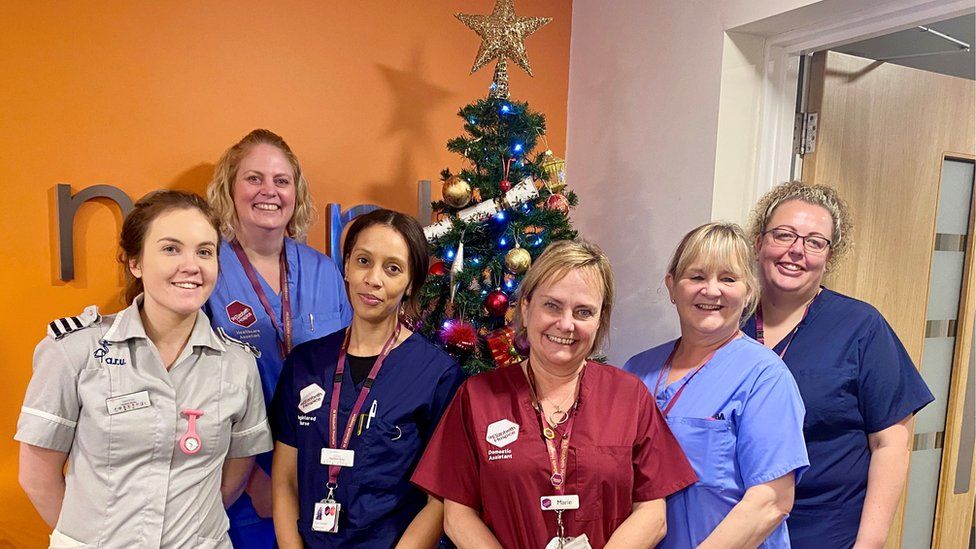 Nurses at St Elizabeth Hospice