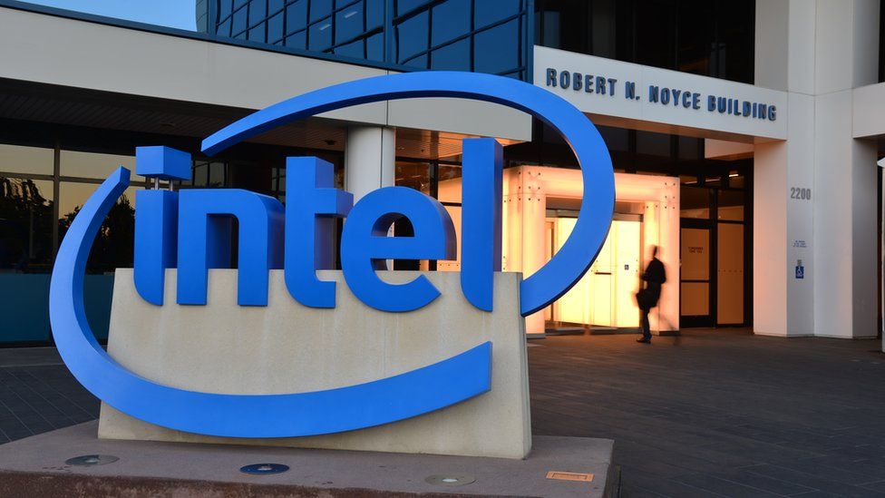 Intel's headquarters in Santa Clara, California