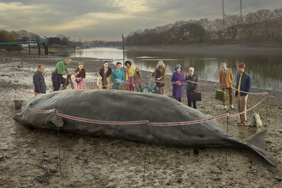 'The Thames Whale' by Julia Fullerton-Batten.