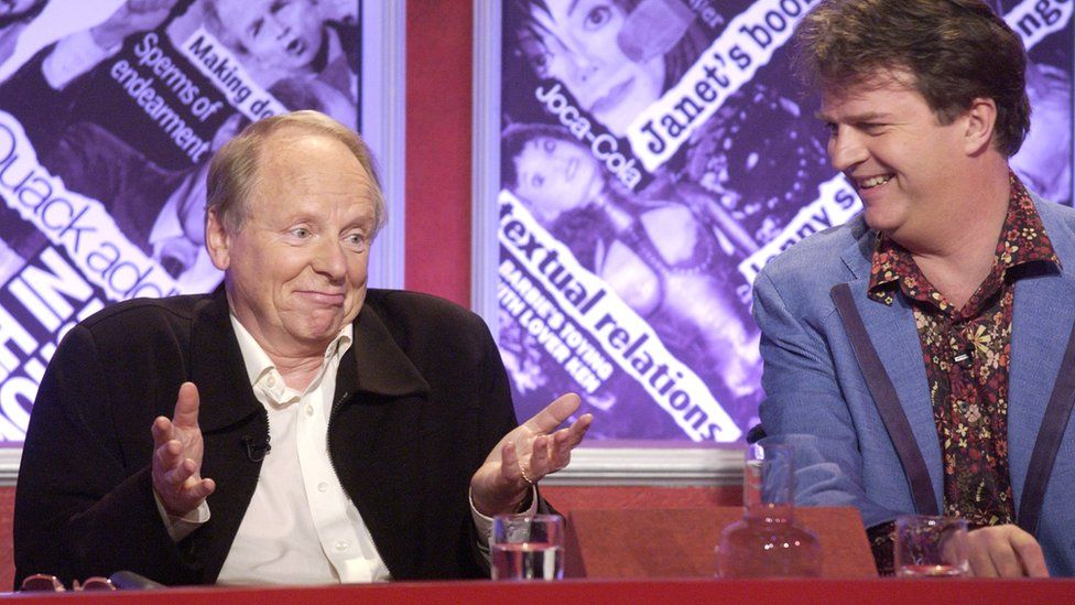 John Bird and Paul Merton on Have I Got News For You in 2004