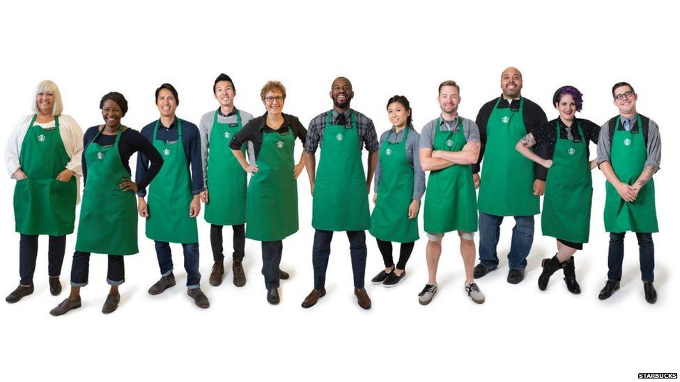 Starbucks US relaxes staff dress code to include tattoos and bright