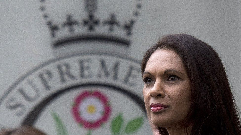 Gina Miller in the Supreme Court