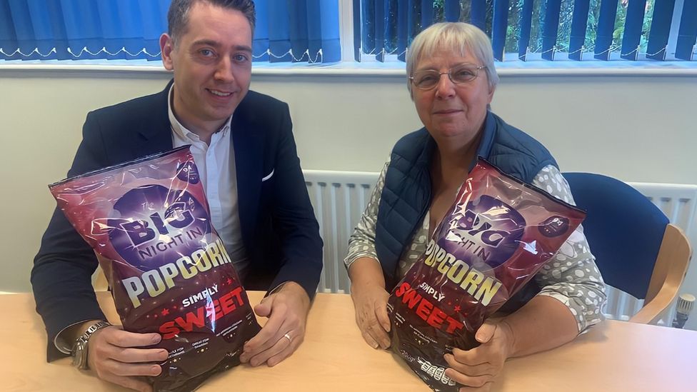 Chris Web - Head of Sales at Taylors Snacks Ltd and Rachel Hague - Popcorn Factory Manager at SYF