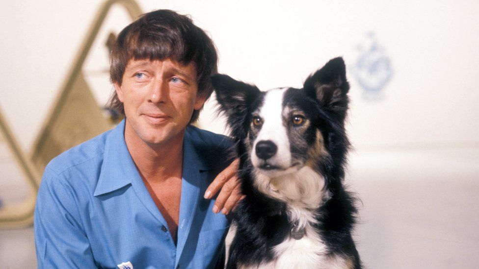 John Noakes and Shep the dog in 1978