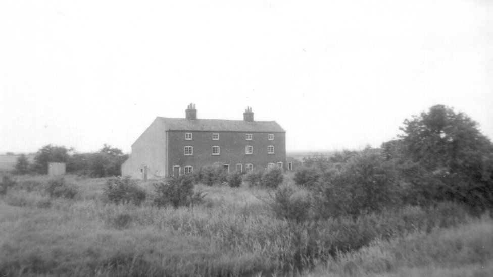 The house in which Sheila Hutchinson lived