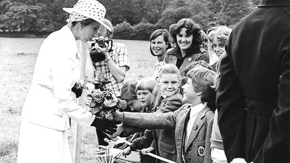 Princess Anne at the RDA in 1982