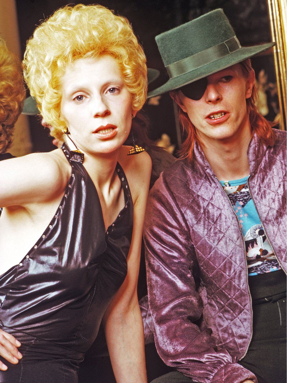 Bowie and Angie Barnett, 1974