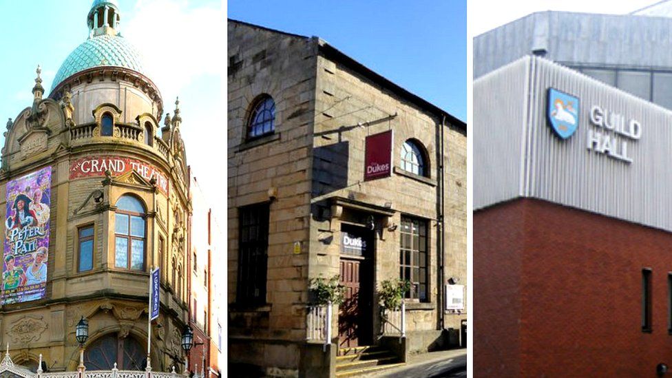 Grand Theatre, Dukes Playhouse and Preston Guild Hall