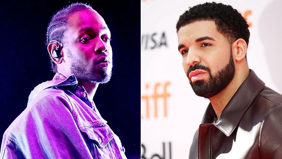 Kendrick Lamar and Drake