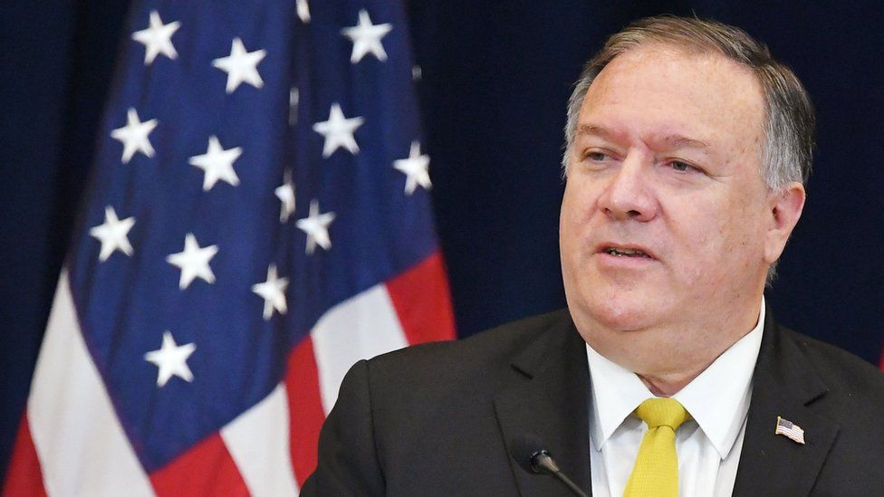 US Secretary of State Mike Pompeo (19 August 2020)
