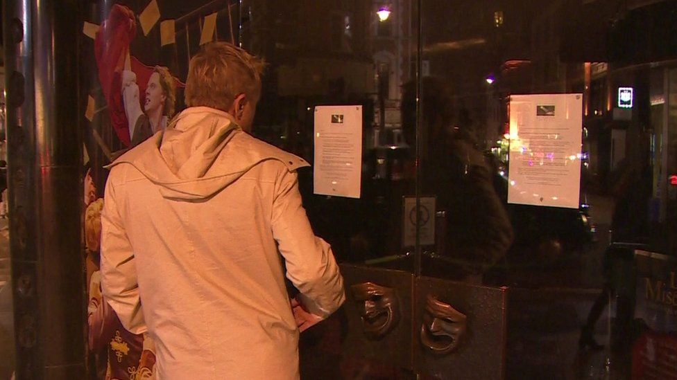 Blackout Hits Londons Soho On Black Friday Bbc News