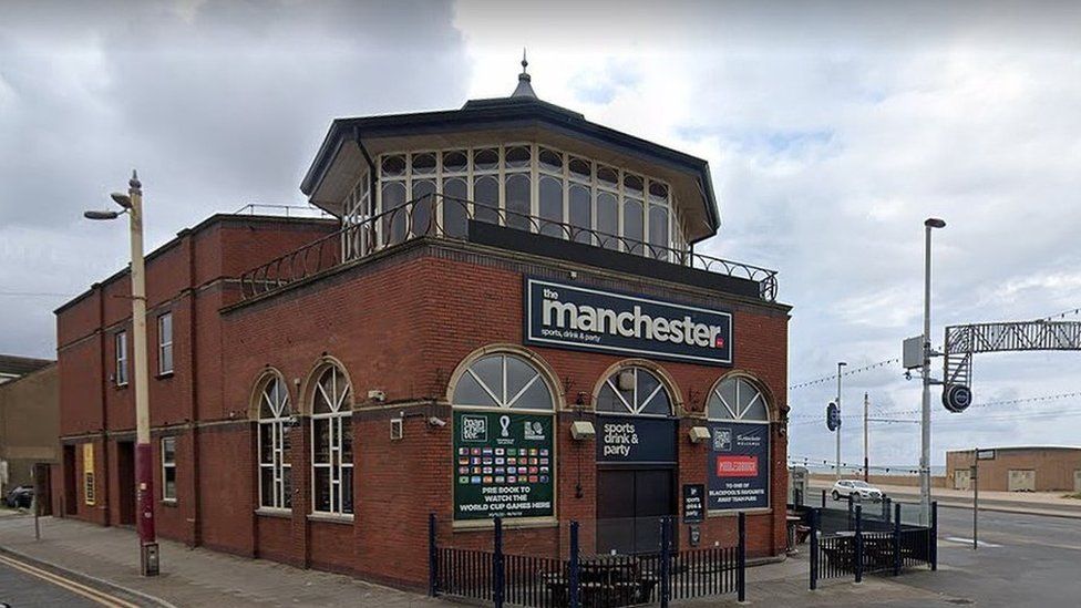 The Manchester pub connected  Blackpool Promenade