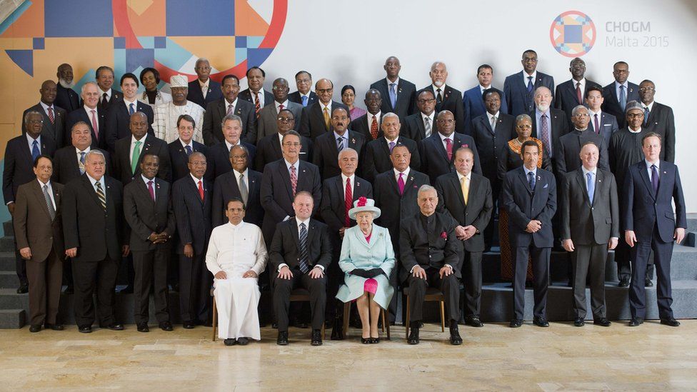 The Queen and Commonwealth leaders