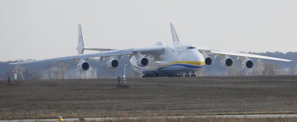 Antonov An-225 about to take off