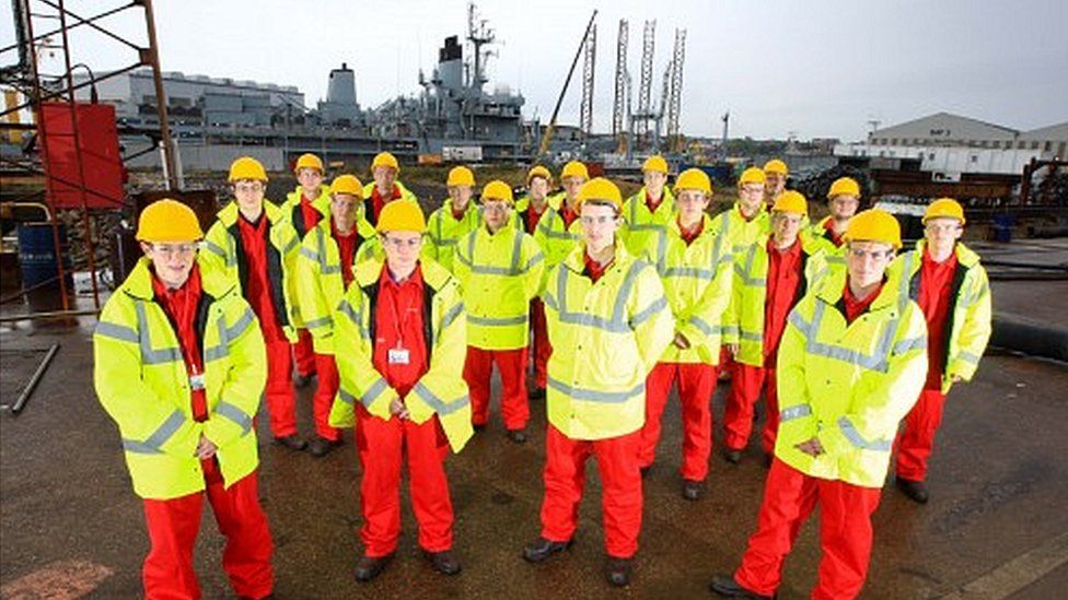 Apprentices at Cammell Laird