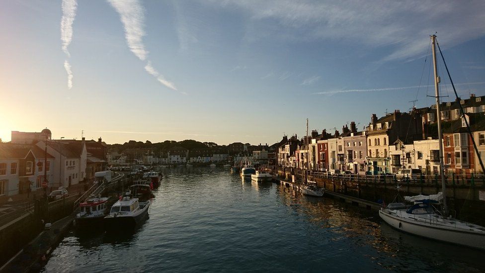Weymouth Harbour in Dorset