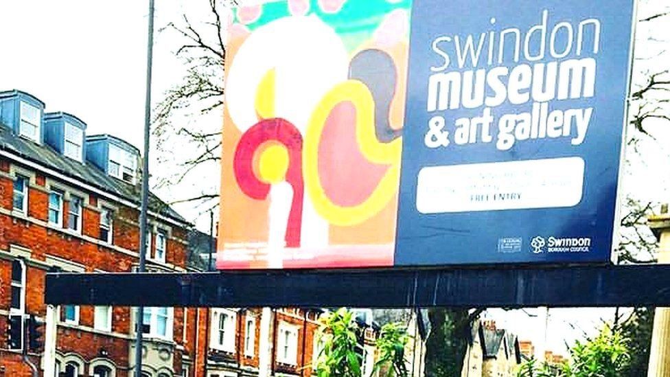 Swindon Museum sign