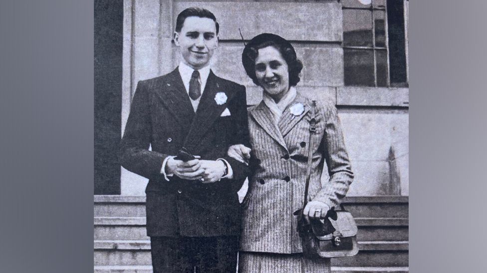 William Tolley and his wife