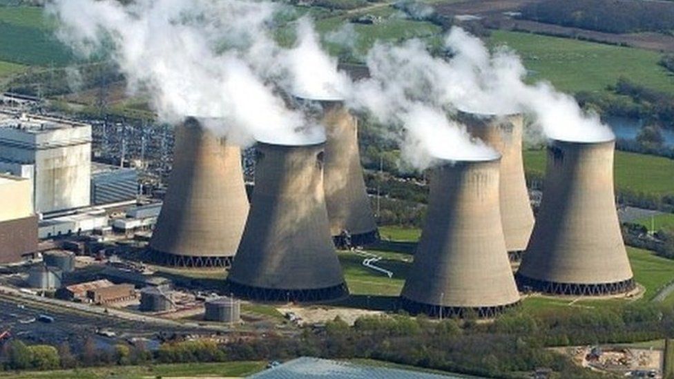 Drax power station - file image