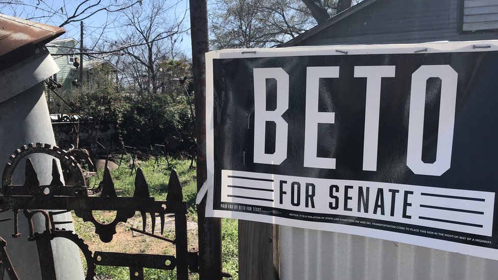Beto for Senate sign
