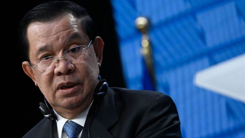 Cambodian Prime minister Hun Sen
