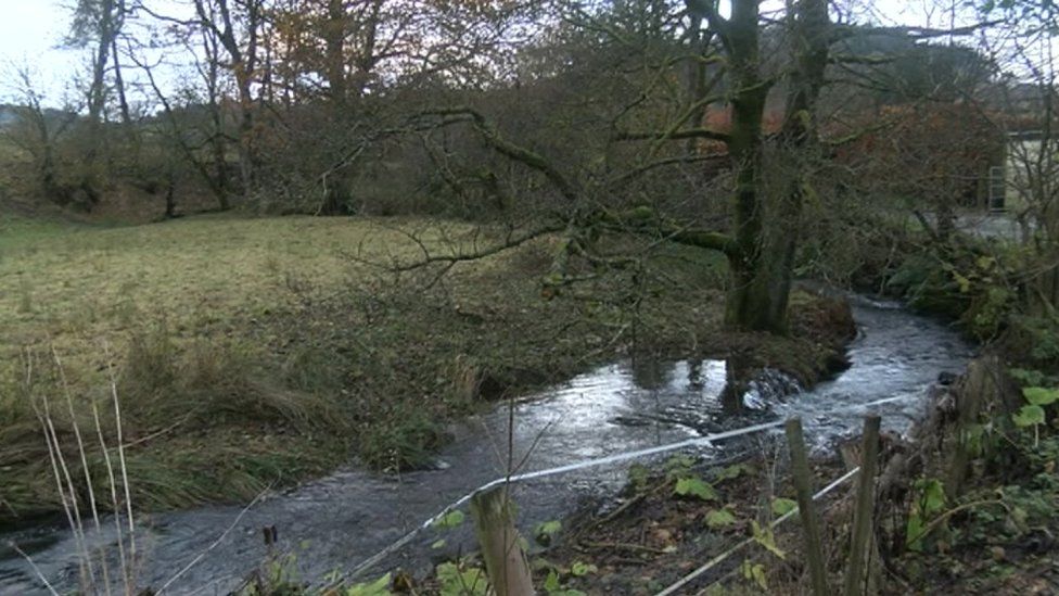 River near Llanwddyn in Powys