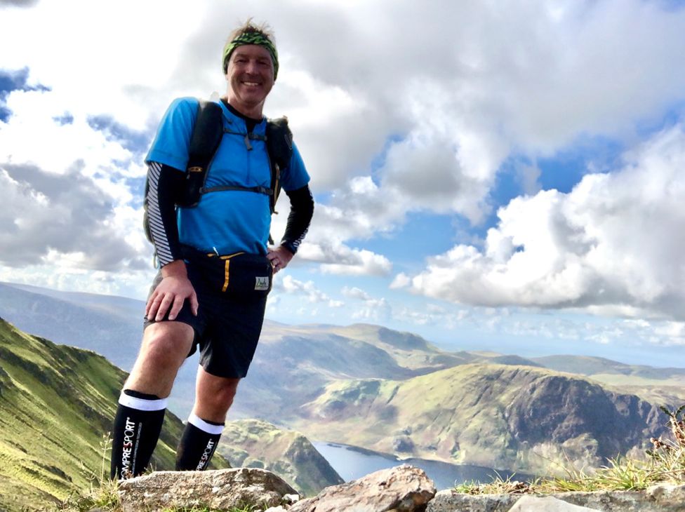 Andy Dickson above Crummock Water