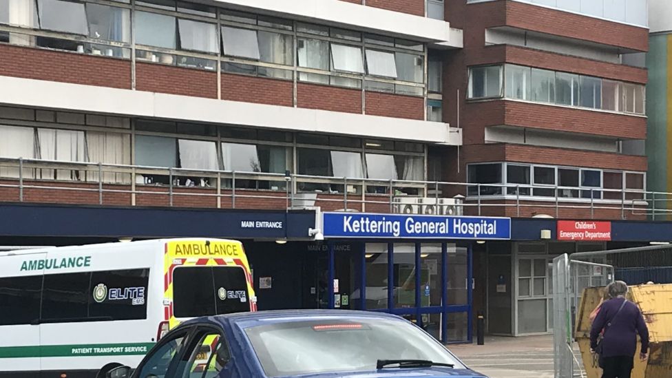 Exterior of Kettering General Hospital