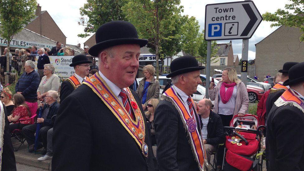 The Twelfth: Thousands march in Orange Order parades - BBC News