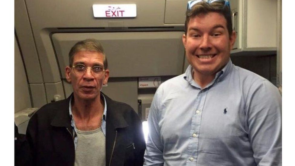 The controversial 'hijacker selfie'