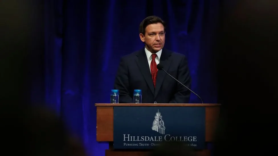 Florida's Ron DeSantis threatens Disney with tolls and taxes