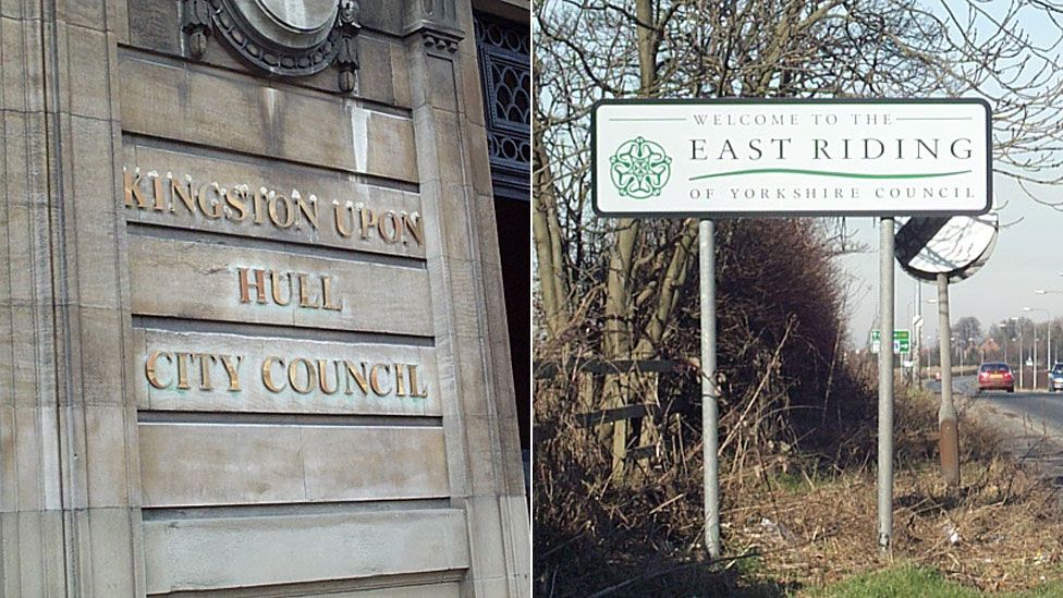 Hull and East Riding signs