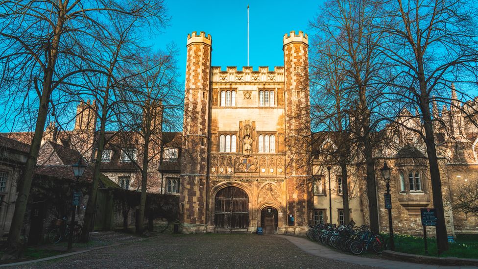 Trinity College Cambridge - Great gate
