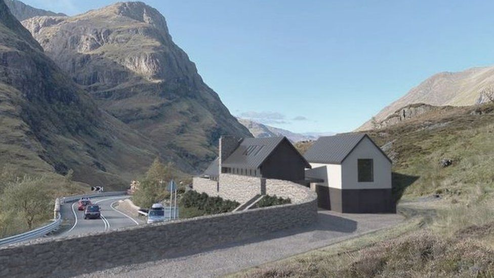 New design of house at Allt-na-Reigh