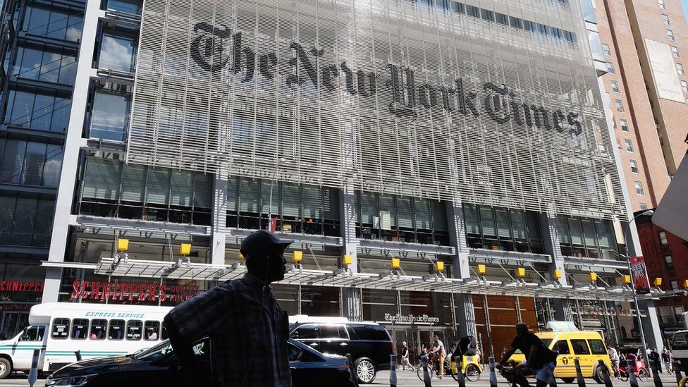 Russian Hackers Targeted New York Times Bbc News