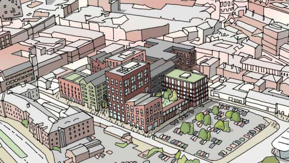 Wolverhampton Express and Star HQ put up for sale BBC News