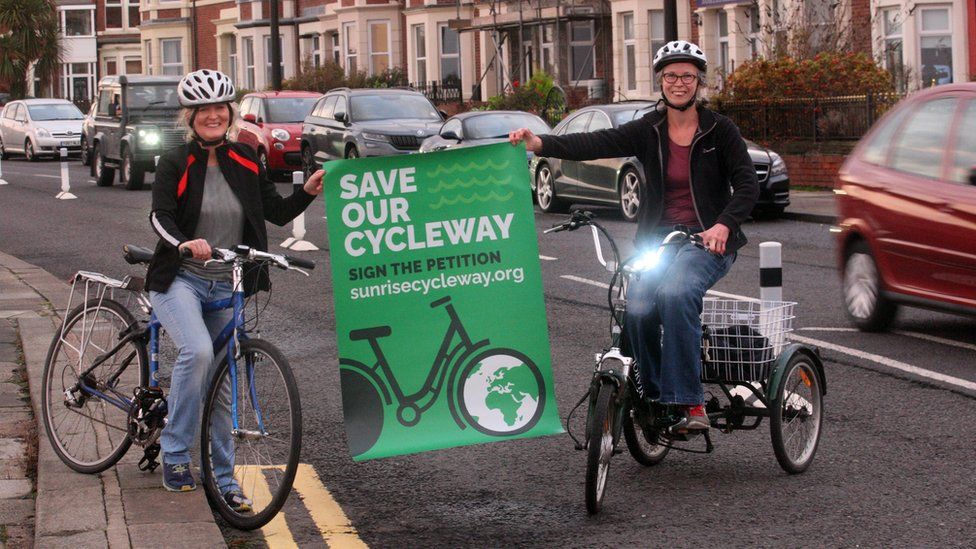 North Tyneside doctors campaigning to keep the cycle lane