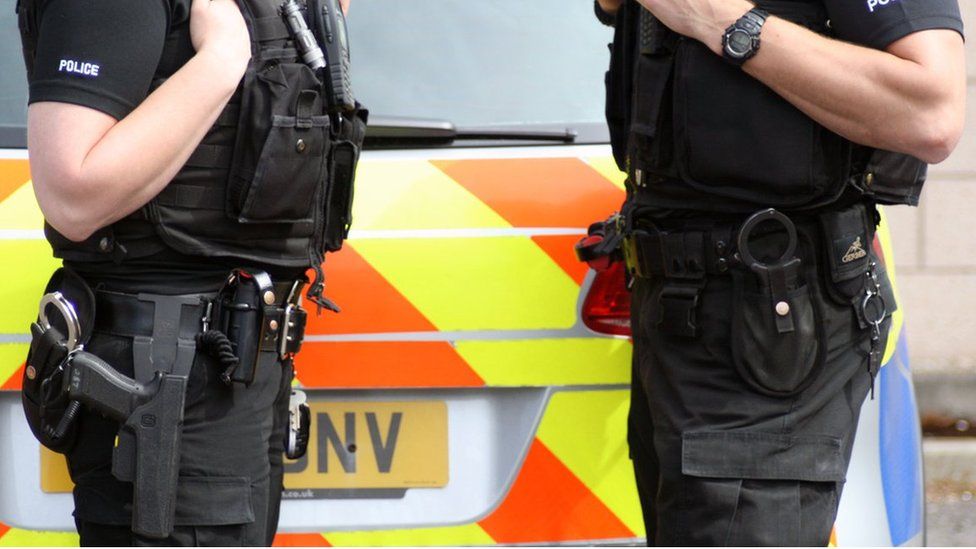 Police Scotland firearms officers
