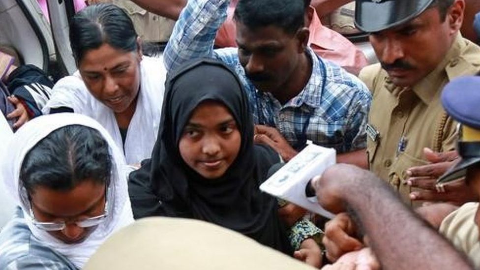 Hadiya Jahan at the Supreme Court