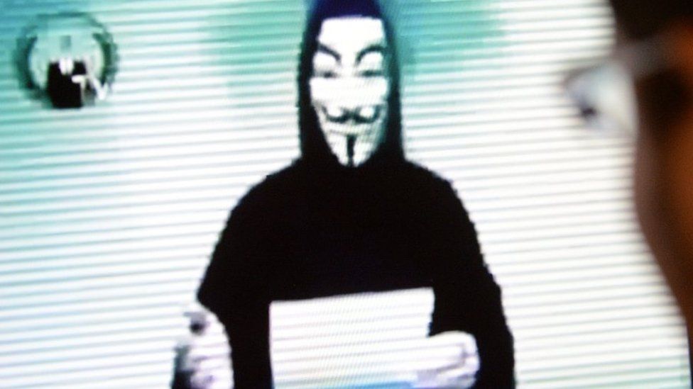 Anonymous Claims Twitter Is Shutting Accounts Which Target The Is Group Bbc News