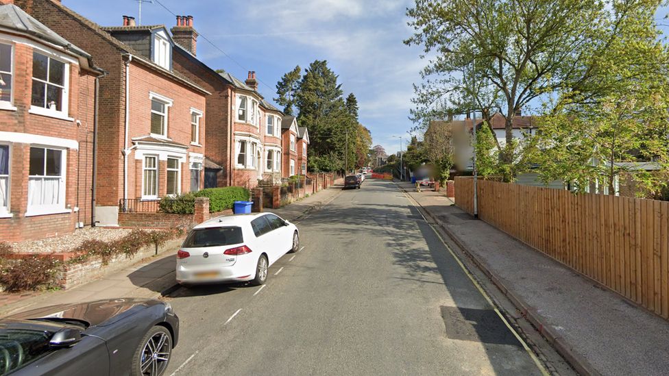 Man injured after parked car rolls into traffic in Ipswich BBC News