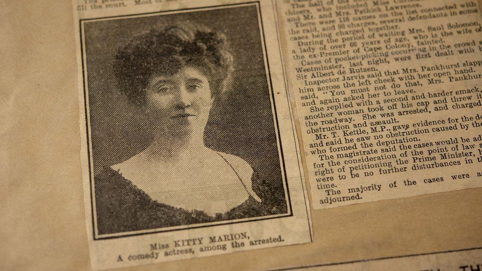 Kitty Marion scrapbook