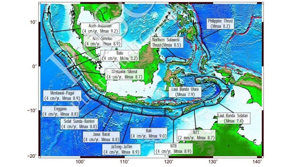 Gempa Dan Tsunami Raksasa Tak Hanya Ancam Selatan Jawa