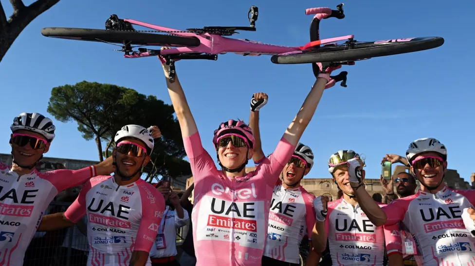 Pogacar's Spectacular Debut: Securing Victory in Giro d'Italia.