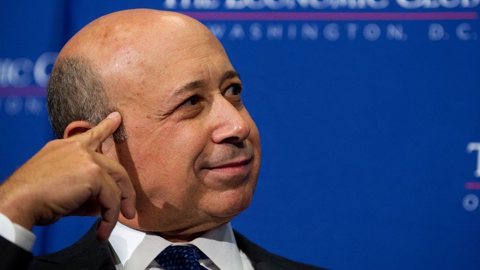 Goldman Sachs CEO Lloyd Blankfein