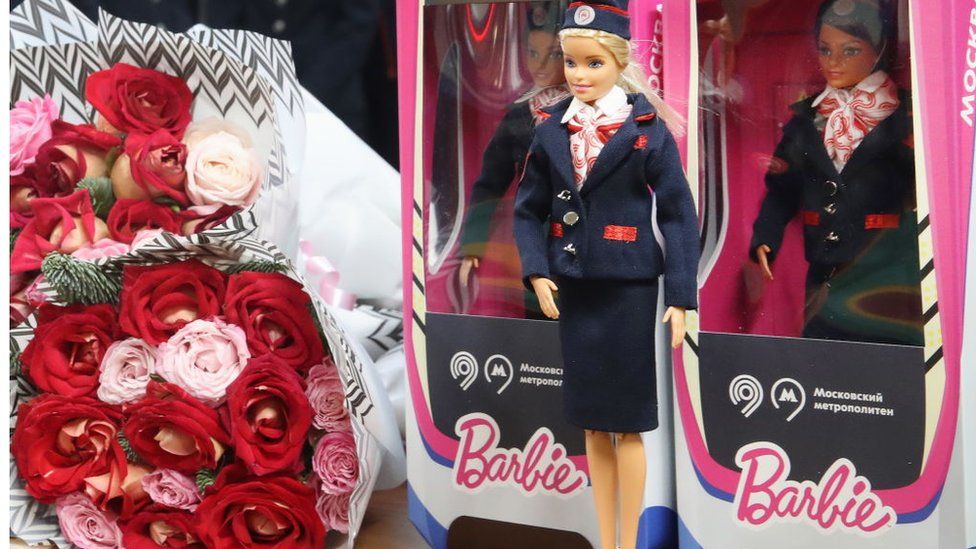 Куклы Барби в фирменных коробках Moscow Underground