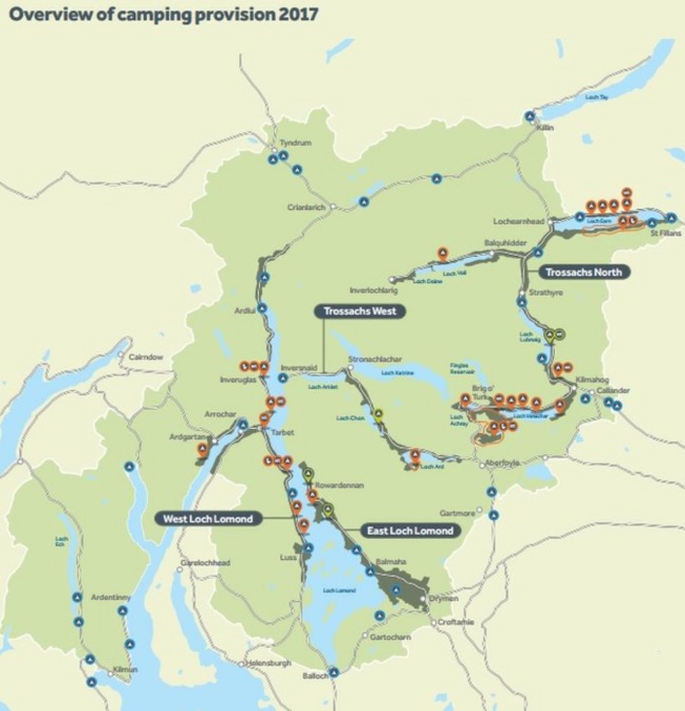 Loch Lomond and Trossachs National Park camping by-laws come into force ...