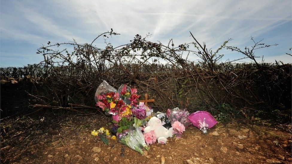 Gloucestershire field where Becky Godden's remains were found