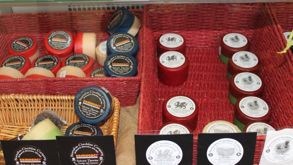 cheeses sold by the company