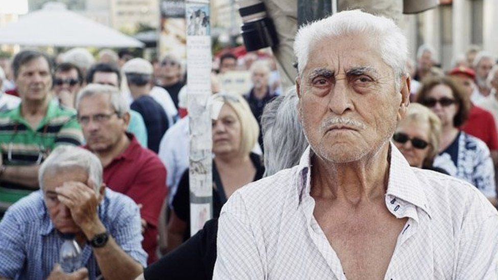 Greek pensioner
